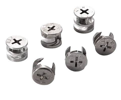 10 conectores enchufe de cerradura de la cámara de conexión de fijación de conexión ajuste de conexión de tornillo para muebles de altura