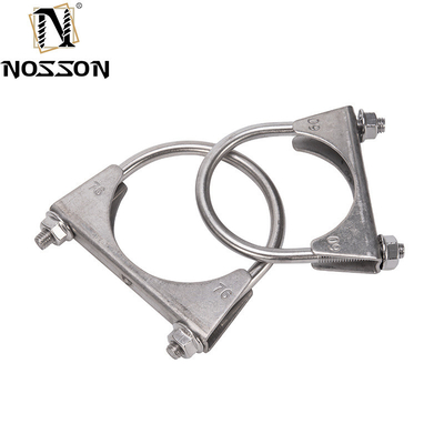 Sistema de medición métrico SS 304 316 430 manguera de sujeción de tornillo U para sujeción de tipo U tubo de escape de amortiguador pequeño de personalización