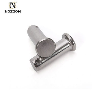 Pinos Clevis de alto rendimiento 304 de acero inoxidable Pin cilíndrico con pin de localización de agujeros y acabado TiCN de mayor duración