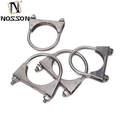 Sistema de medición métrico SS 304 316 430 manguera de sujeción de tornillo U para sujeción de tipo U tubo de escape de amortiguador pequeño de personalización