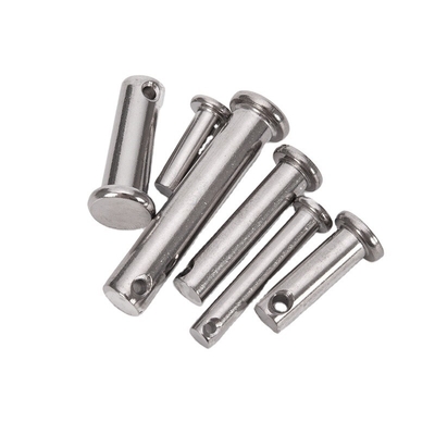 TiCN Finish Pin Shaft de acero inoxidable con cabeza plana pin de posicionamiento cilíndrico perforado para una alineación precisa
