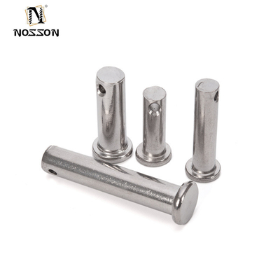 TiCN Finish Pin Shaft de acero inoxidable con cabeza plana pin de posicionamiento cilíndrico perforado para una alineación precisa