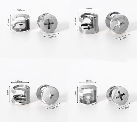 El ensamblaje de muebles sin esfuerzo es posible con cerraduras de aleación de zinc de un fabricante de muebles de renombre