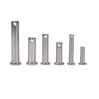 Cabeza plana de acero inoxidable Cerraduras de seguridad con agujero y acabado de nitruro de óxido de vapor para entornos de calor extremo