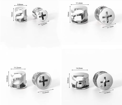 El ensamblaje de muebles sin esfuerzo es posible con cerraduras de aleación de zinc de un fabricante de muebles de renombre