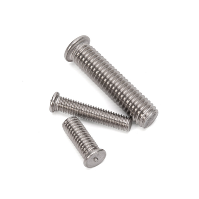 JIS estándar de acero inoxidable 303 304 para tornillos de rodillos de soldadura automática con recubrimiento de aluminio sin recubrimiento y acabado brillante