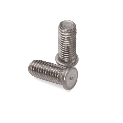 JIS estándar de acero inoxidable 303 304 para tornillos de rodillos de soldadura automática con recubrimiento de aluminio sin recubrimiento y acabado brillante