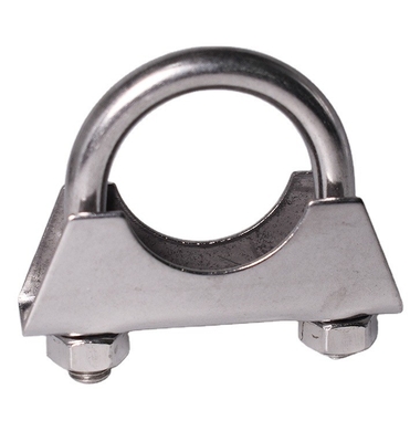 Sistema de escape de acero inoxidable U Bolt Muffler Clamp con sistema de medición métrica estándar y estándar