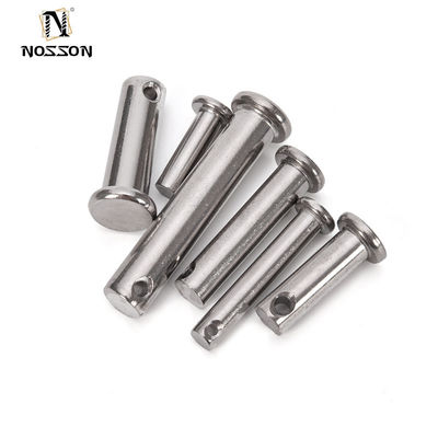 304 316 A2 A4 Acero inoxidable de cabeza plana Cerradura de seguridad Clavis pines para equipos de procesamiento de alimentos acabado brillante sin recubrimiento