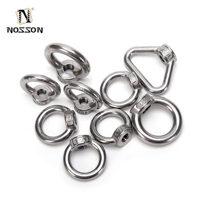 Passivación y nuez de ojo triangular de anillo recubierto con cromo para el sistema de medición de pulgadas imperiales en aplicaciones de la industria pesada