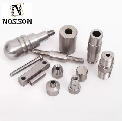 Bushing de acero inoxidable de latón de aluminio de plástico de precisión de fresado CNC personalizado de piezas de mecanizado de giro con código de cabeza cuadrada