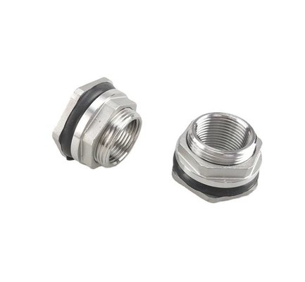Conector de tanque de agua de cobre con conexión igual de pezones 1/2&quot; 3/4&quot; 1&quot; tubo de latón masculino con llave suelta