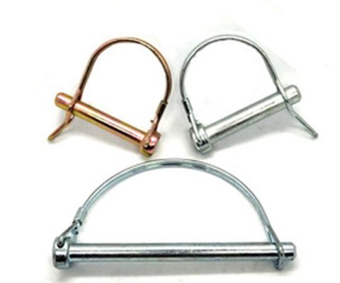 Pin de resorte para la liberación rápida y el bloqueo de las piezas de maquinaria de construcción de acero al carbono