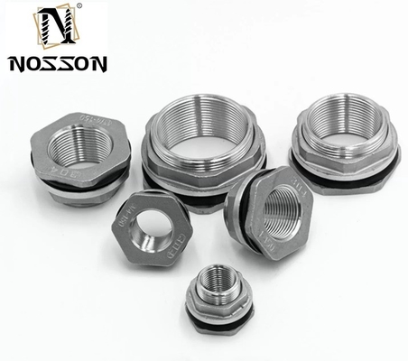 Conector de tanque de agua de cobre con conexión igual de pezones 1/2&quot; 3/4&quot; 1&quot; tubo de latón masculino con llave suelta