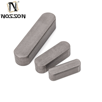 Acero inoxidable galvanizado DIN 6885 Tipo A B C 304 316 Claves planas para el sistema de medición métrica m3 m4 m5 m6 m8 m10 m12