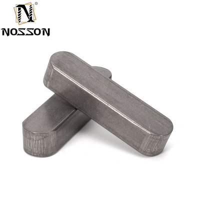 Acero inoxidable galvanizado DIN 6885 Tipo A B C 304 316 Claves planas para el sistema de medición métrica m3 m4 m5 m6 m8 m10 m12