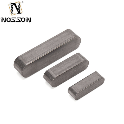 Acero inoxidable galvanizado DIN 6885 Tipo A B C 304 316 Claves planas para el sistema de medición métrica m3 m4 m5 m6 m8 m10 m12