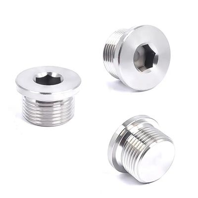 10 Enchufe de tuberías esenciales DIN908 Enchufes de tornillo con toma hexagonal para sellar tuberías de aceite DIN908