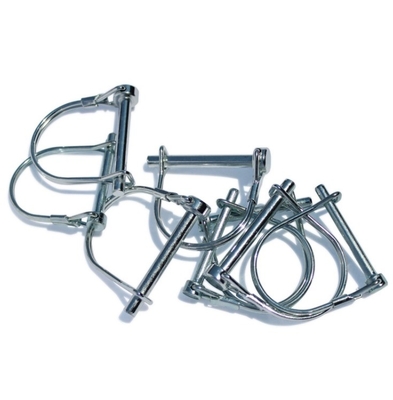 Pinos de liberación rápida Pín de bloqueo de alambre de trabajo pesado para remolques 1/4 &quot;Tabla cuadrada Snapper Pin de enganche hecho de acero inoxidable A2