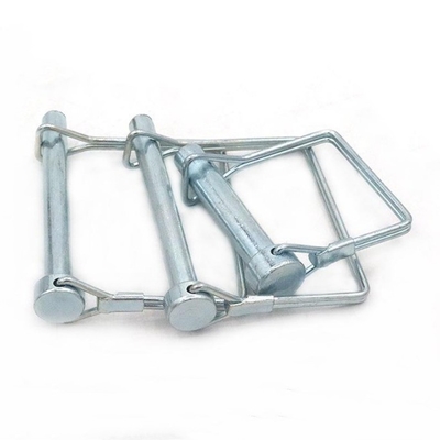 Pinos de liberación rápida Pín de bloqueo de alambre de trabajo pesado para remolques 1/4 &quot;Tabla cuadrada Snapper Pin de enganche hecho de acero inoxidable A2