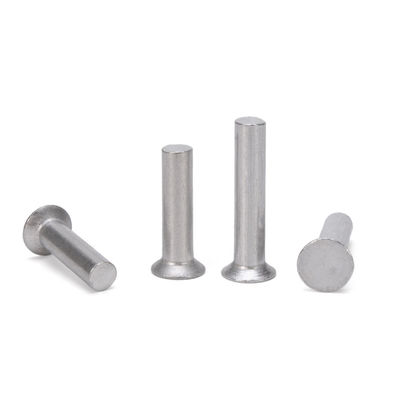 Acero inoxidable 304 Rivet ciego de cabeza plana semitubular hueco Rivet M5.5 para la industria