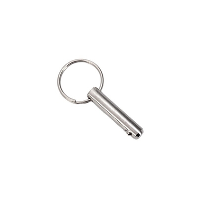 Pin de liberación de bloqueo de bola cilíndrica de acero inoxidable de plata El mejor sujetador rápido para requisitos industriales