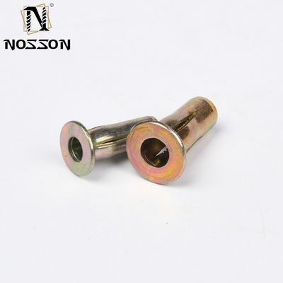 Solución de fijación de luz LED M3 Rivets semi-tubulares en acabado brillante y material de aluminio