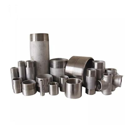1/4 &quot;Fittings de tuberías de acero inoxidable forjadas para conexión igual en aplicaciones de la industria de la instrumentación