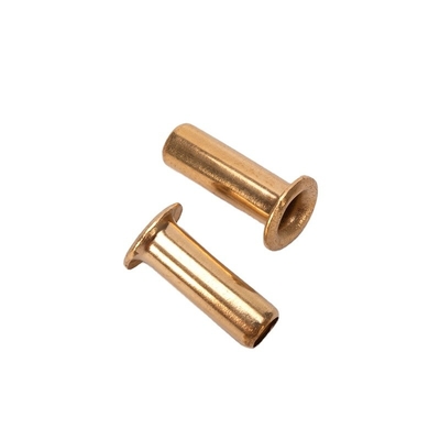 ANSI/ASME estándar 1.5mm 2.5mm 3mm 4mm cobre latón o acero tubulado hueco Rivet PCB con acabado resistente a la corrosión