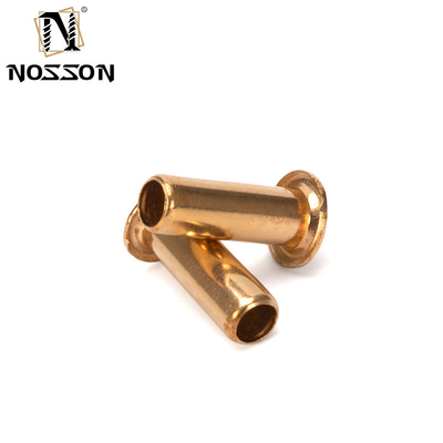 ANSI/ASME estándar 1.5mm 2.5mm 3mm 4mm cobre latón o acero tubulado hueco Rivet PCB con acabado resistente a la corrosión