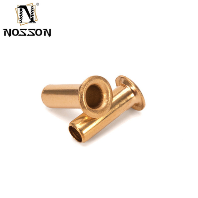 ANSI/ASME estándar 1.5mm 2.5mm 3mm 4mm cobre latón o acero tubulado hueco Rivet PCB con acabado resistente a la corrosión