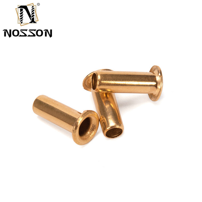 ANSI/ASME estándar 1.5mm 2.5mm 3mm 4mm cobre latón o acero tubulado hueco Rivet PCB con acabado resistente a la corrosión