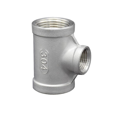 Apoyo personalizado de acero inoxidable 304 316 fundición de tubo roscado masculino y femenino adecuado para conexión de plomería pezón