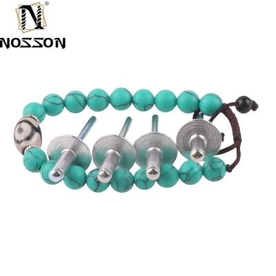 DIN Estándar de aluminio de acero inoxidable estilo de desbloqueo de agarre múltiple abierto cerrado de extremo ciego Rivet pop para productos blancos