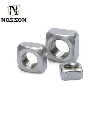 M3 M4 M5 M6 M8 M10 M12 304/316 Noca cuadrada de acero inoxidable para la industria pesada de alimentos y bebidas