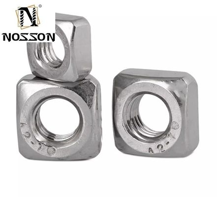 M3 M4 M5 M6 M8 M10 M12 304/316 Noca cuadrada de acero inoxidable para la industria pesada de alimentos y bebidas