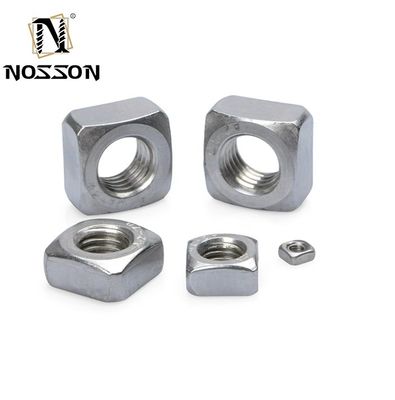 M3 M4 M5 M6 M8 M10 M12 304/316 Noca cuadrada de acero inoxidable para la industria pesada de alimentos y bebidas