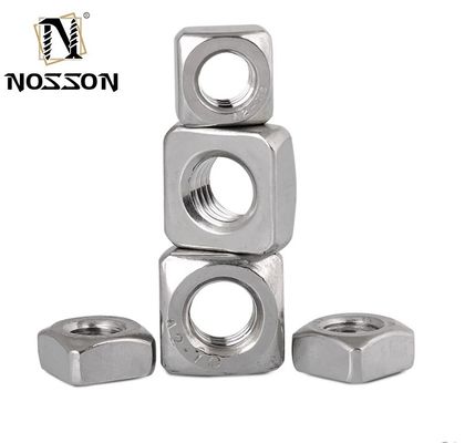 M3 M4 M5 M6 M8 M10 M12 304/316 Noca cuadrada de acero inoxidable para la industria pesada de alimentos y bebidas