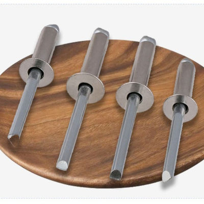 Estándar DIN ST2.4 ST3.2 ST4 ST4.8 ST6.4 Rompimiento de mandril Rivets ciegos de acero inoxidable SS304 Aluminio Estándar JIS