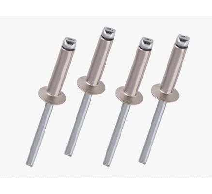 ANSI Estándar de acero inoxidable doble cabeza de contraenchufe con rosca Rivet ciego de extremo abierto para impermeabilización en rosca M2.5-M6.3