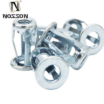 Tratamiento del agua 3/8 M6 Acero zincado galvanizado de acero inoxidable SS304 Petal Insert Nut Linterna Rivet Nut Molly Jack Nut
