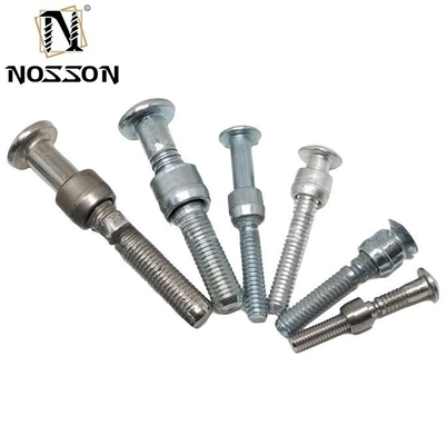 Anillo de acero inoxidable de alta precisión Cerrojo y collar Anillo de rivetas con ranuras acabado brillante para proyectos de la industria de la construcción