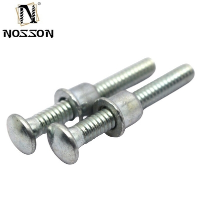 Cerrojo de cerradura Maxlok de 4,8 mm de acabado brillante sin recubrimiento La solución de fijación definitiva para uniones duraderas en la fabricación de acero