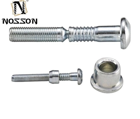 Cerrojo de cerradura Maxlok de 4,8 mm de acabado brillante sin recubrimiento La solución de fijación definitiva para uniones duraderas en la fabricación de acero