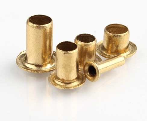 Rivet de cobre de cabeza redonda de latón estándar ISO para una construcción resistente y un diseño personalizado