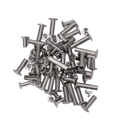 304/316 Rivets huecos de acero inoxidable Rivets monbolt con acabado brillante para aplicaciones industriales