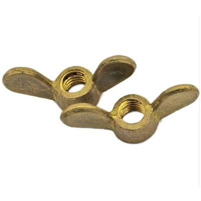 Buscando elementos de fijación para la industria pesada Consulte DIN315 Nuts de alas de mariposa en zinc Blanco/amarillo Acero de carbono de zinc