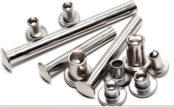 Finalización brillante Unigrip Tipo Csk Tipo abierto Doble tapa Aluminio latón Negro Anodizado Máquina Rivet ciego de acero inoxidable