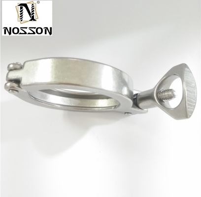 Tri-clamp Tri-clamp Cercado sanitario de acero inoxidable para la cabeza cuadrada Código de tuberías de 2 pulgadas Conectar