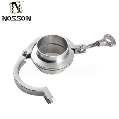Tri-clamp Tri-clamp Cercado sanitario de acero inoxidable para la cabeza cuadrada Código de tuberías de 2 pulgadas Conectar